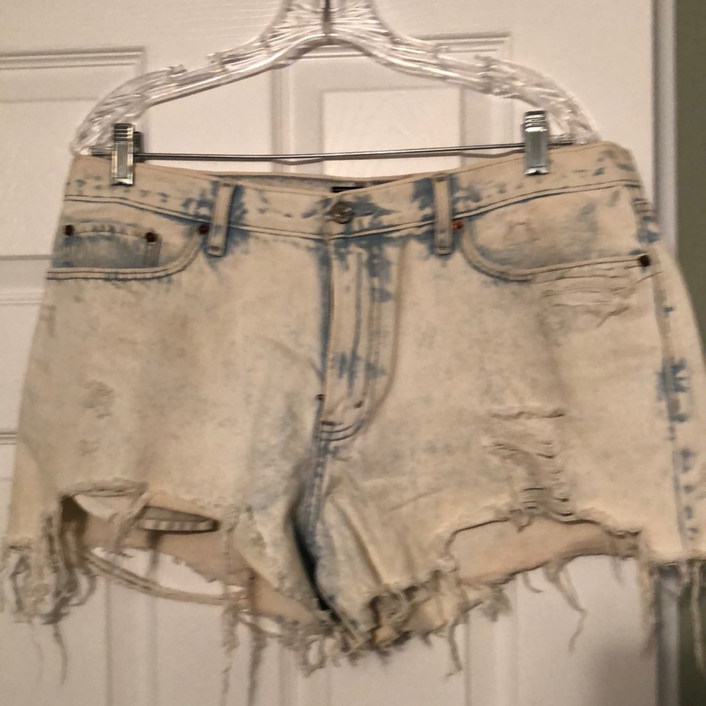 Abercrombie denim shorts